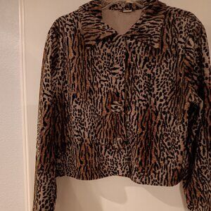 Peaces U.S.A. - XL - Leopard Print Jacket